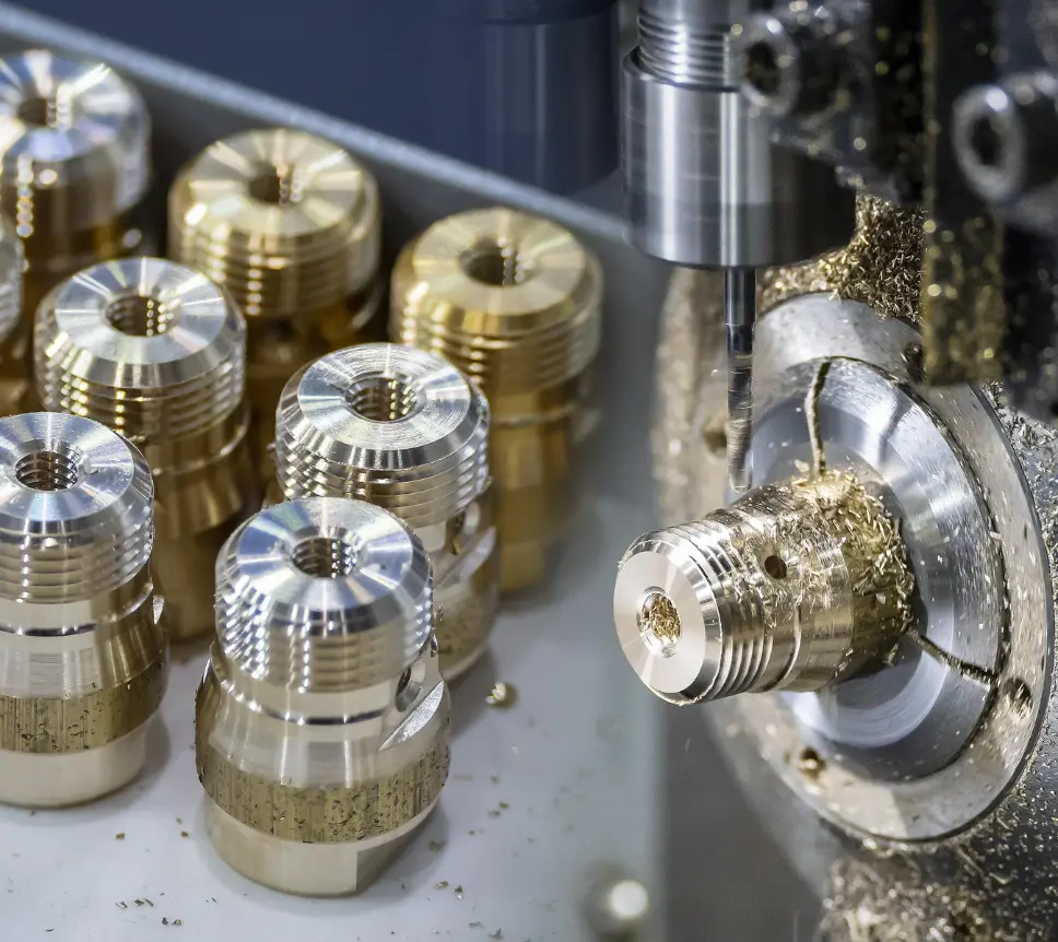  Mega Metals leading manufacturer of precision brass components
                                with advanced engineering and modern manufacturing facilities