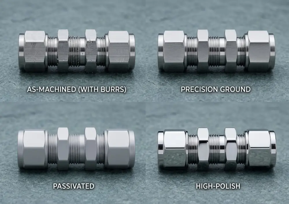 CNC precision brass component manufacturing and premium surface finishing