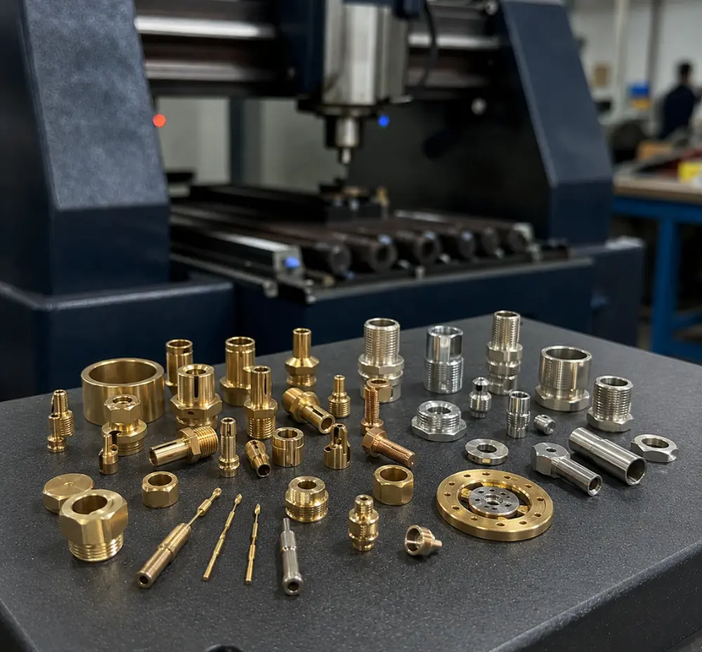 Mission of Mega Metals for precision brass component manufacturing and engineering excellence