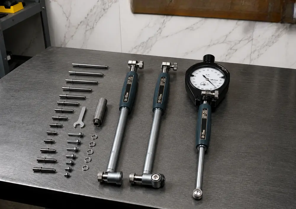 Pin and Bore Gauges for Precision Bore Measurement in Brass Parts